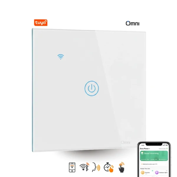 1 gang switch button for smart home