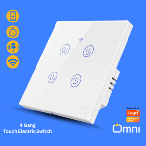 4 Gang Wifi Smart Switch - Smart Switches in Pakistan