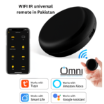 Smart Life WiFi IR Universal Remote Controller compatible with Tuya, Alexa, and Google Assistant in Pakistan