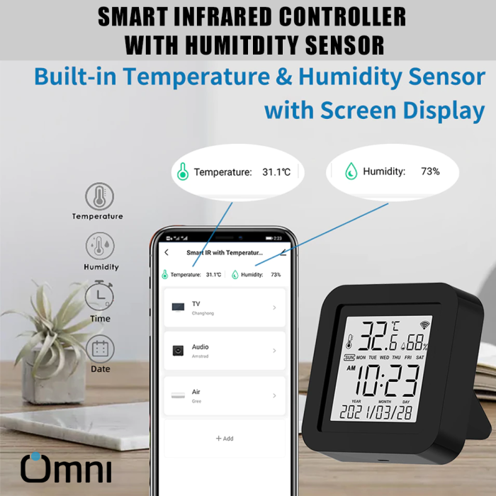 Smart Inferred controller with screen