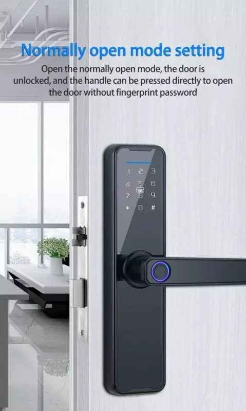 smart door lock configuration