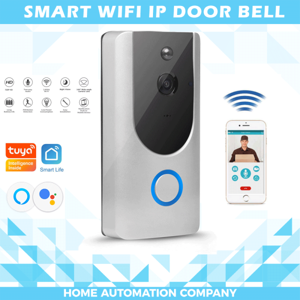 smart wireless wifi ip video doorbell