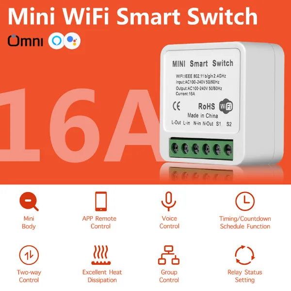 Mini WIFI smart switch