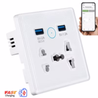 smart wifi multi universal socket with usb ports