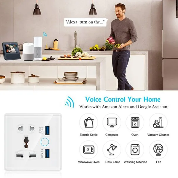 universal wall socket Pakistan
