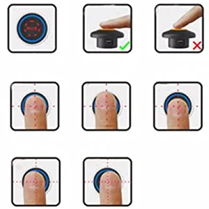 Fingerprint Drawer Lock with Keypad & RFID Card | Omni Smart Pakistan 5 How to register a fingerprint on a smart cabinet lock