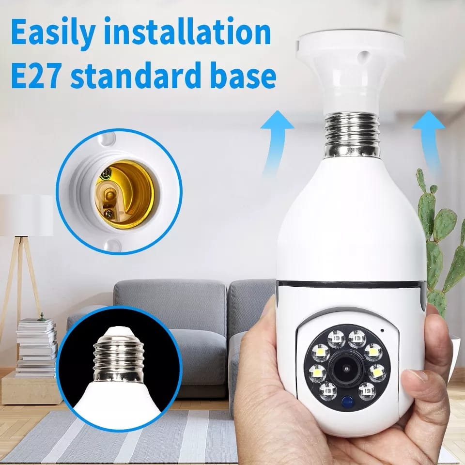 Bulb WIFI cctv in Pakistan