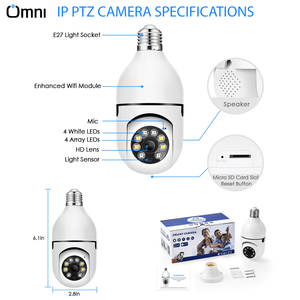 Wifi smart net store camera v380 pro