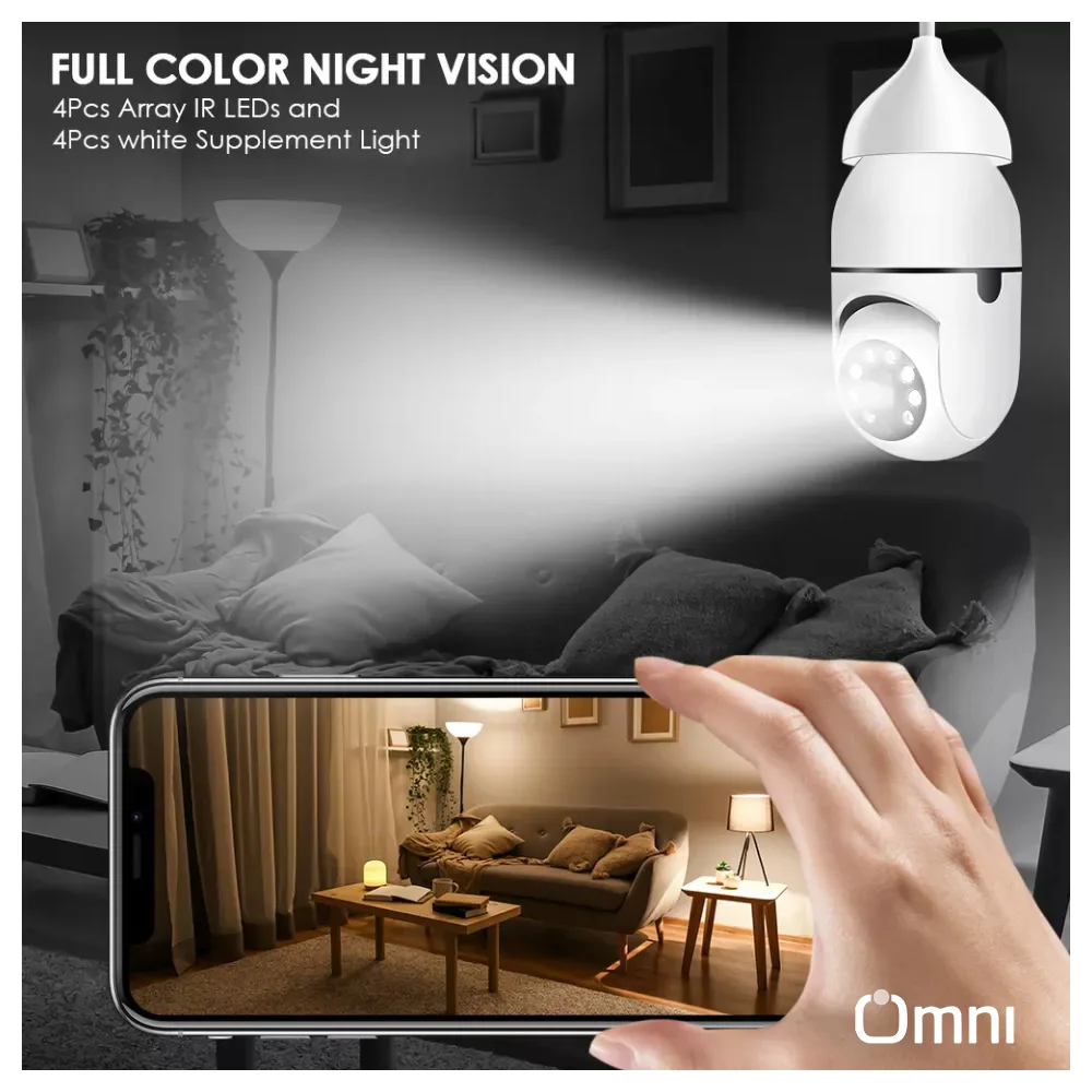 motion sensor night light wireless camera
