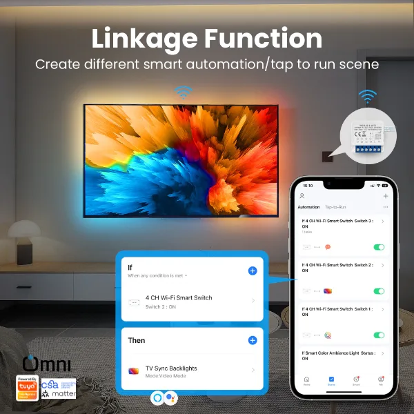 WIFI Smart Switch Module - 4 Gang 4 How to control your device remotely