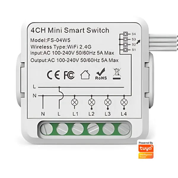 smart 4 gang module