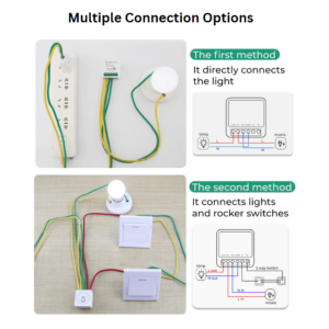 Multiple Connection Options smart switch module