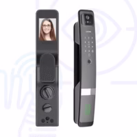 camera door lock with 3d Face Scanner unlock