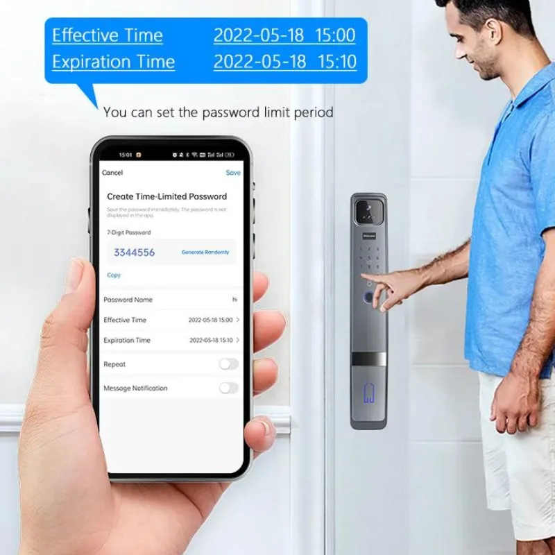 temporary password lock