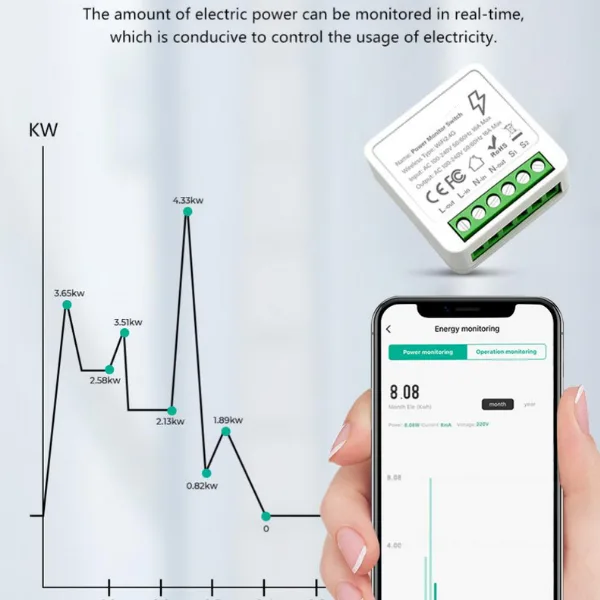 energy monitor mini smart switch