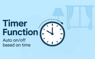 timer function supported switch with app