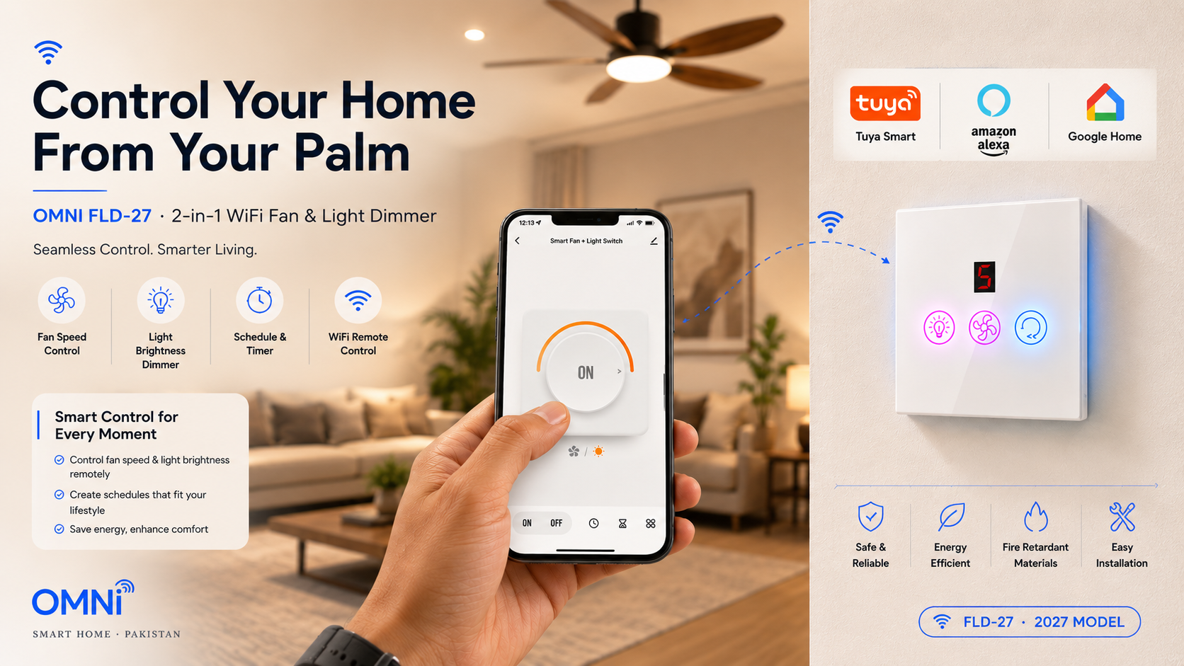 smart ambient lighting controller