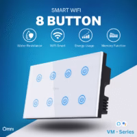 8 Gang Smart Touch WIFI SWITCH