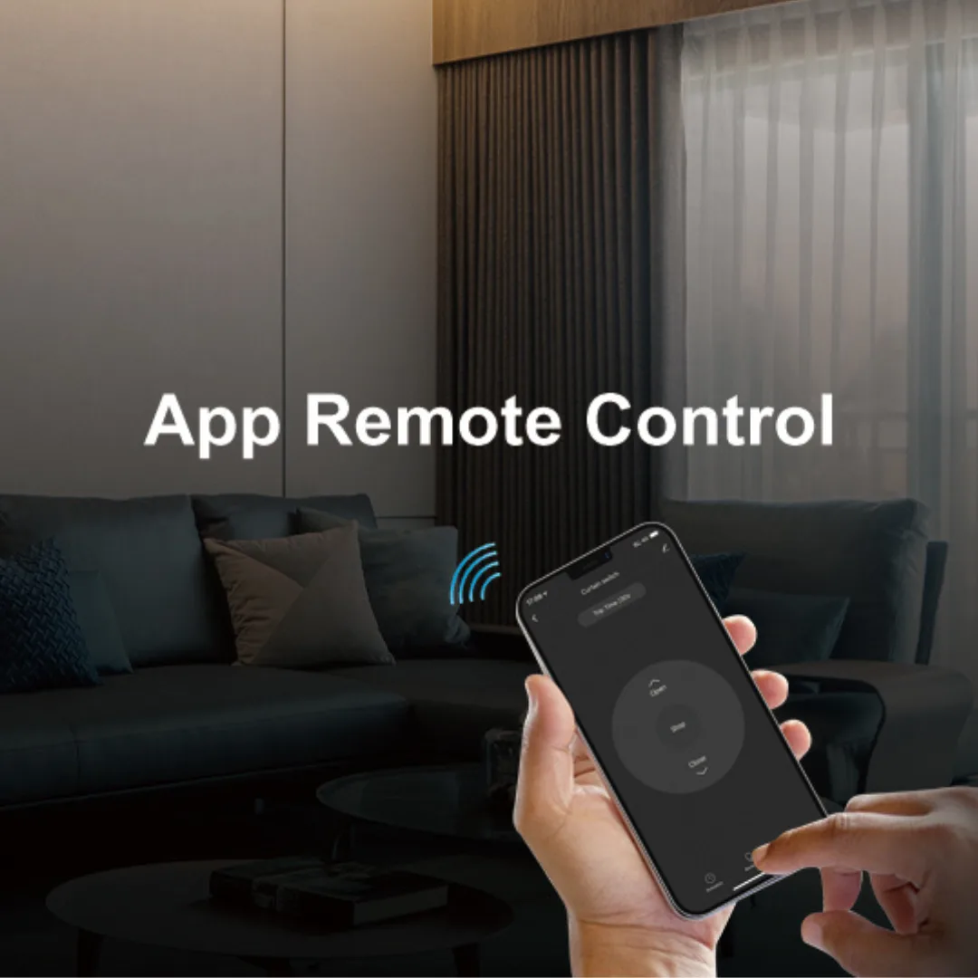 app control smart curtain and roller blind switch