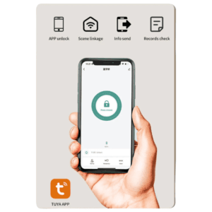 tuya app camera door lock