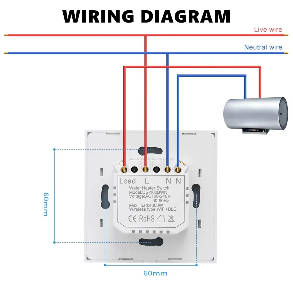 wiring diagram for smart boiler switch