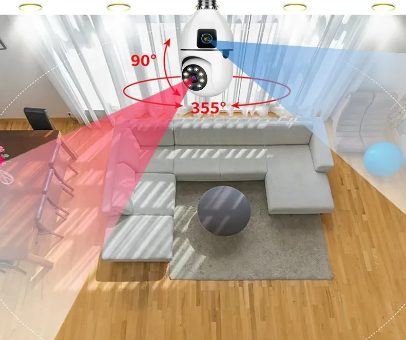 355 degree smart wifi v380 pro wireless camera