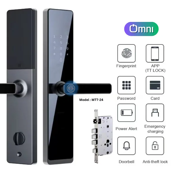 Model MTT-24 thumbprint door lock in Pakistan