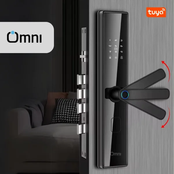 anti theft smart door lock