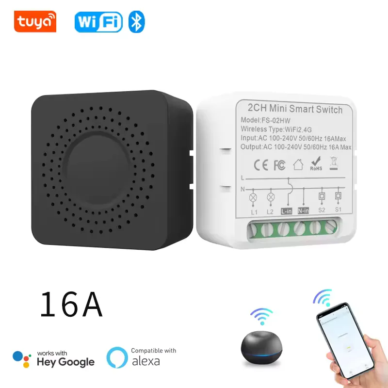 Interruttore WiFi Smart 16A - Compatibile Con Alexa E Google Home, Controllo App - Foto 11