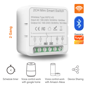 Smart Switch Controller 2 gang price in Pakistan