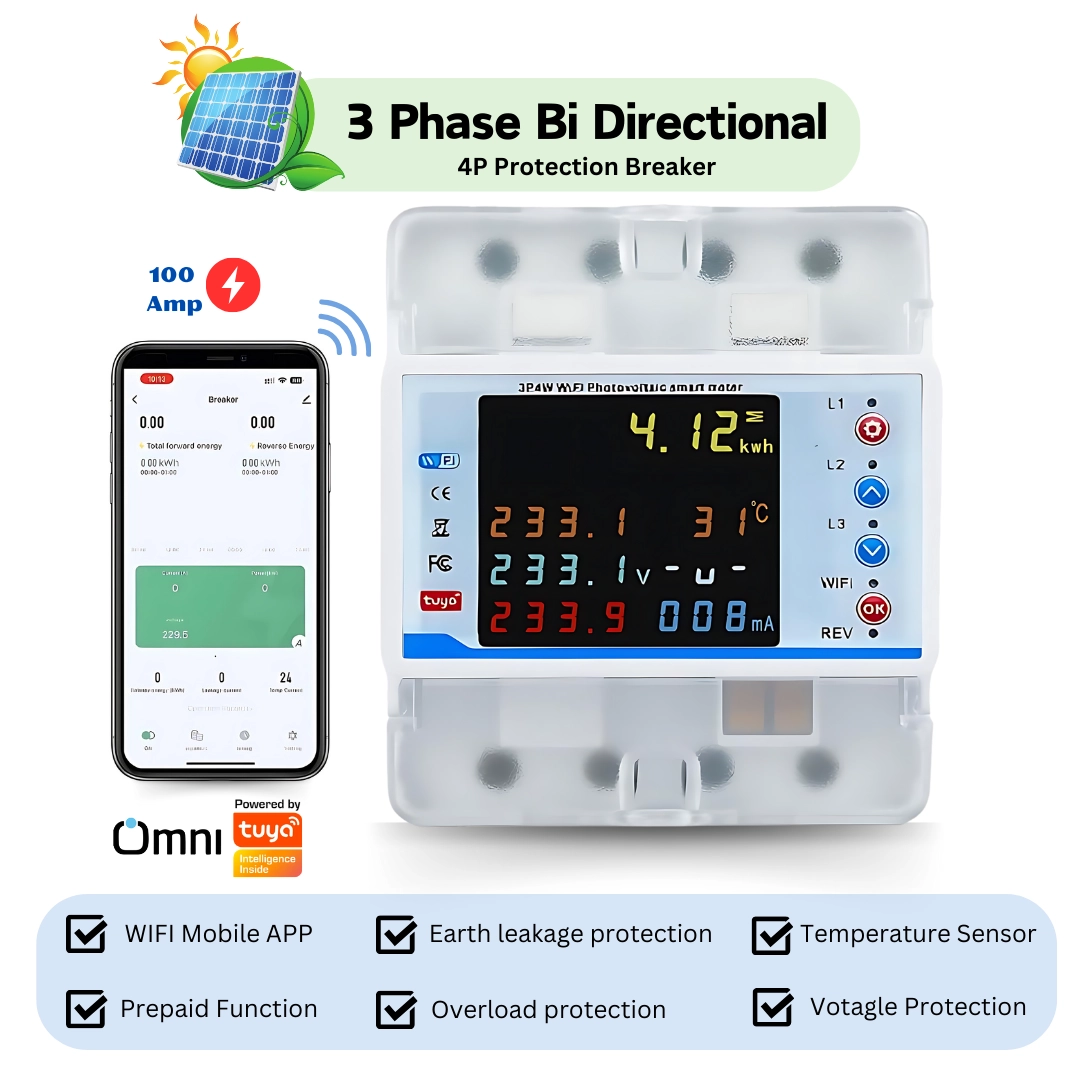 3 Phase Green Smart Breaker