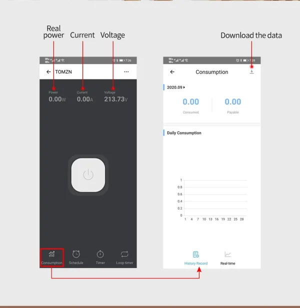 tomzn real time statistic breaker