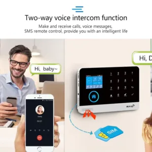security intercom for with sensor