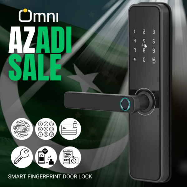 digital automatic biometric door lock