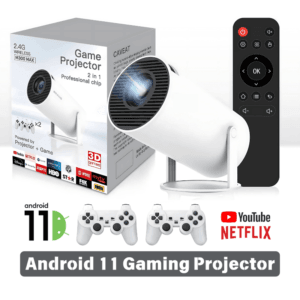 HY300 Game Console Android 11.0 4k Mini Projector
