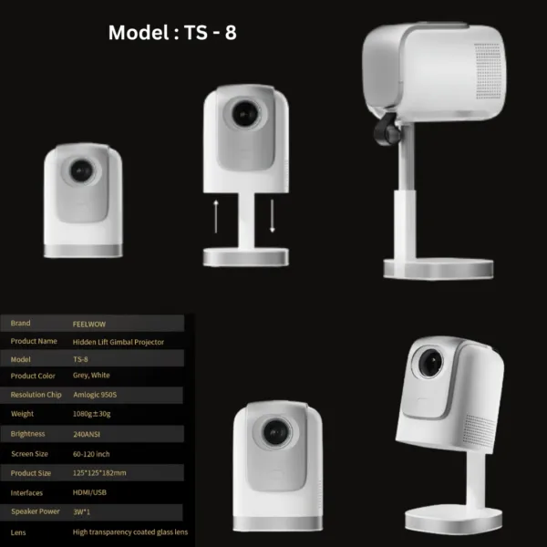 TS8 projector specification in Pakistan