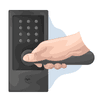 fingerprint door door lock all models in pakistan