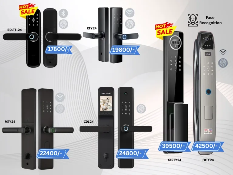 All Smart Door Locks prices for discount in Pakistan
