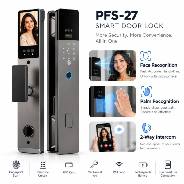 PFS-27 Smart Door Lock price in Pakistan