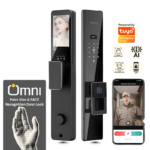 pam and face recognition smart door lock PFS25