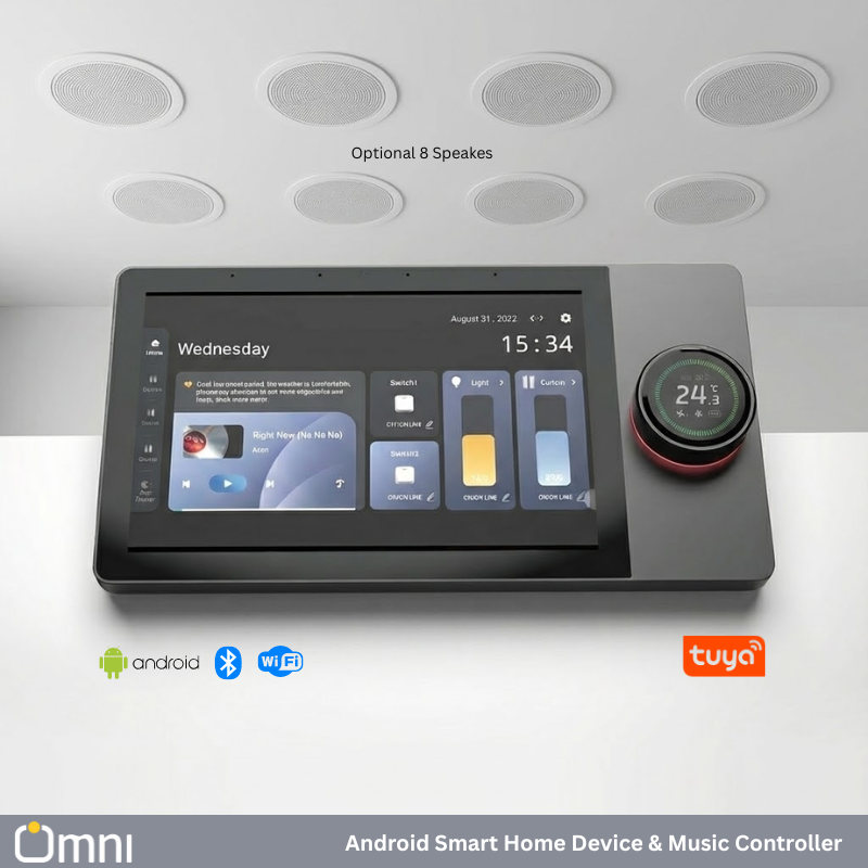 smart home devices and music player