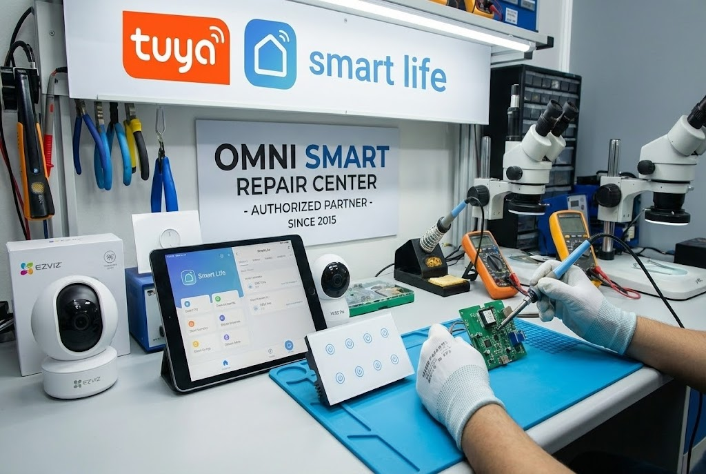 smart home devices repair center in Pakistan for tuya and smart life brand