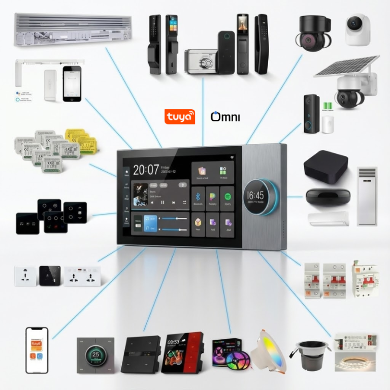 Android Wall Panel - Touch Screen Home Automation Hub with CCTV support.