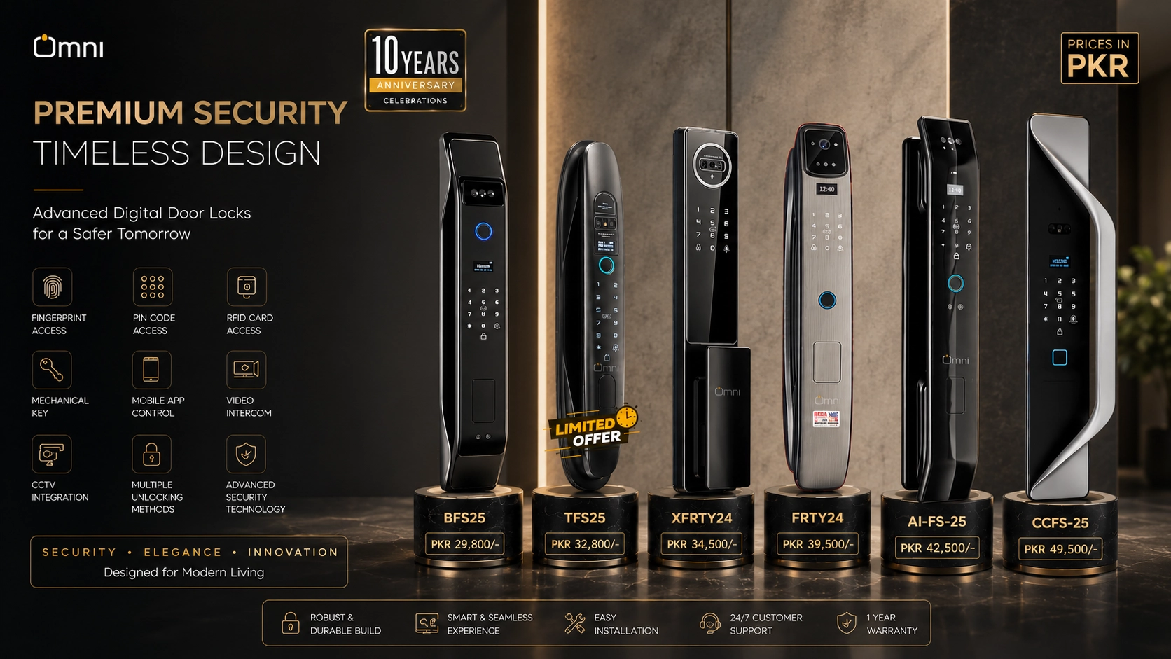 face recognition smart door lock